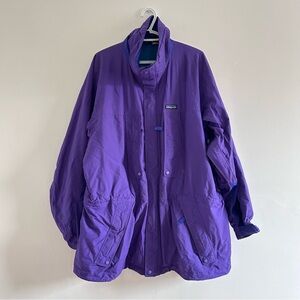 Vintage 90’s Patagonia Purple Outdoor Shell Jacket